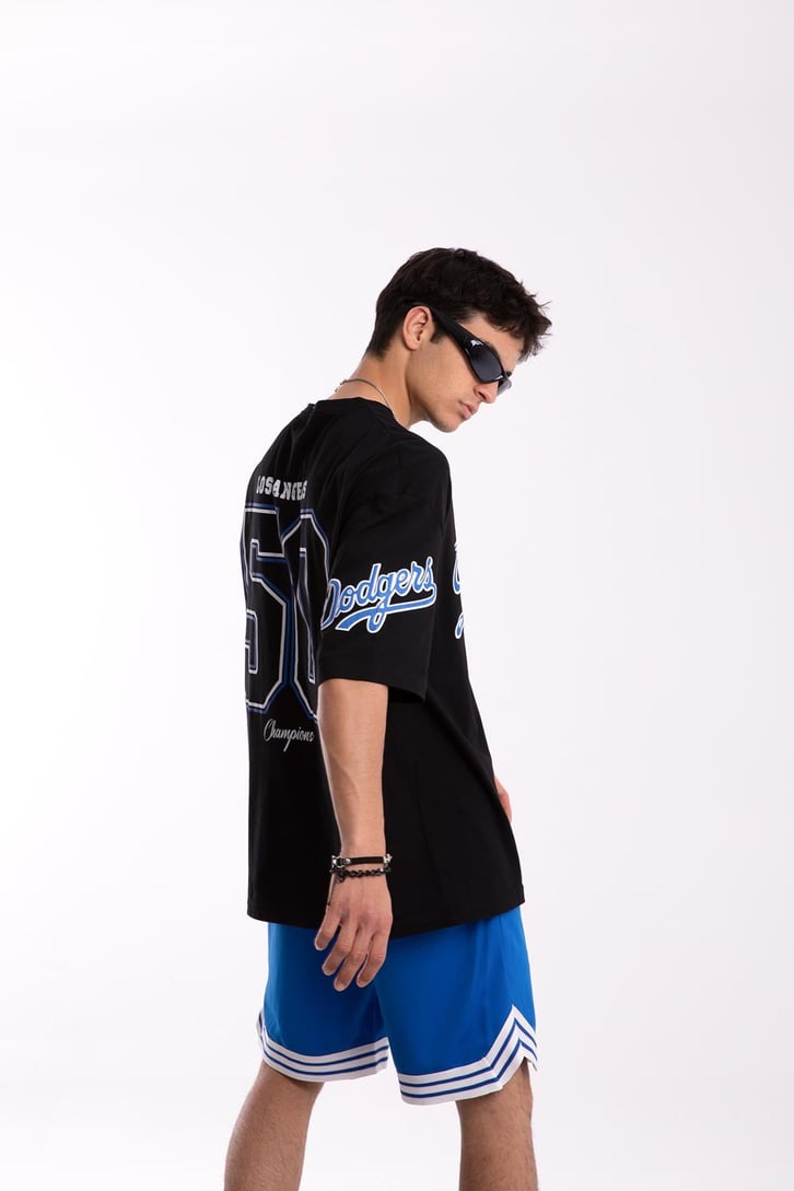 Dodgers Baskılı Oversize Tshirt