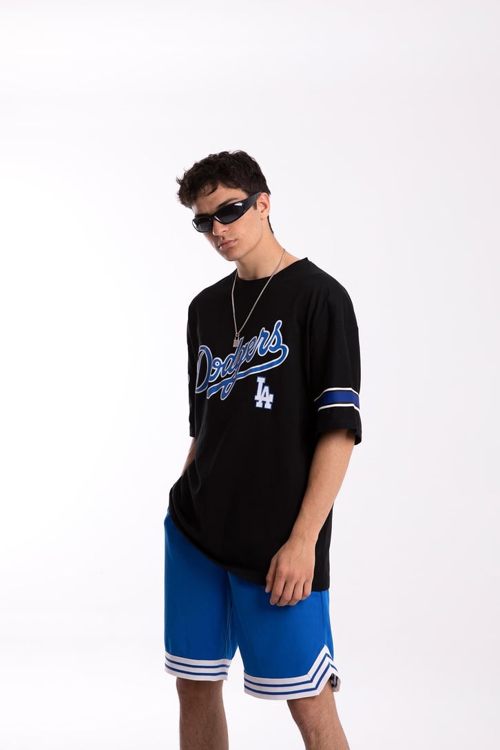 Dodgers Baskılı Oversize Tshirt