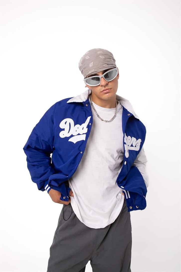 Dodgers Nakışlı Bomber Ceket