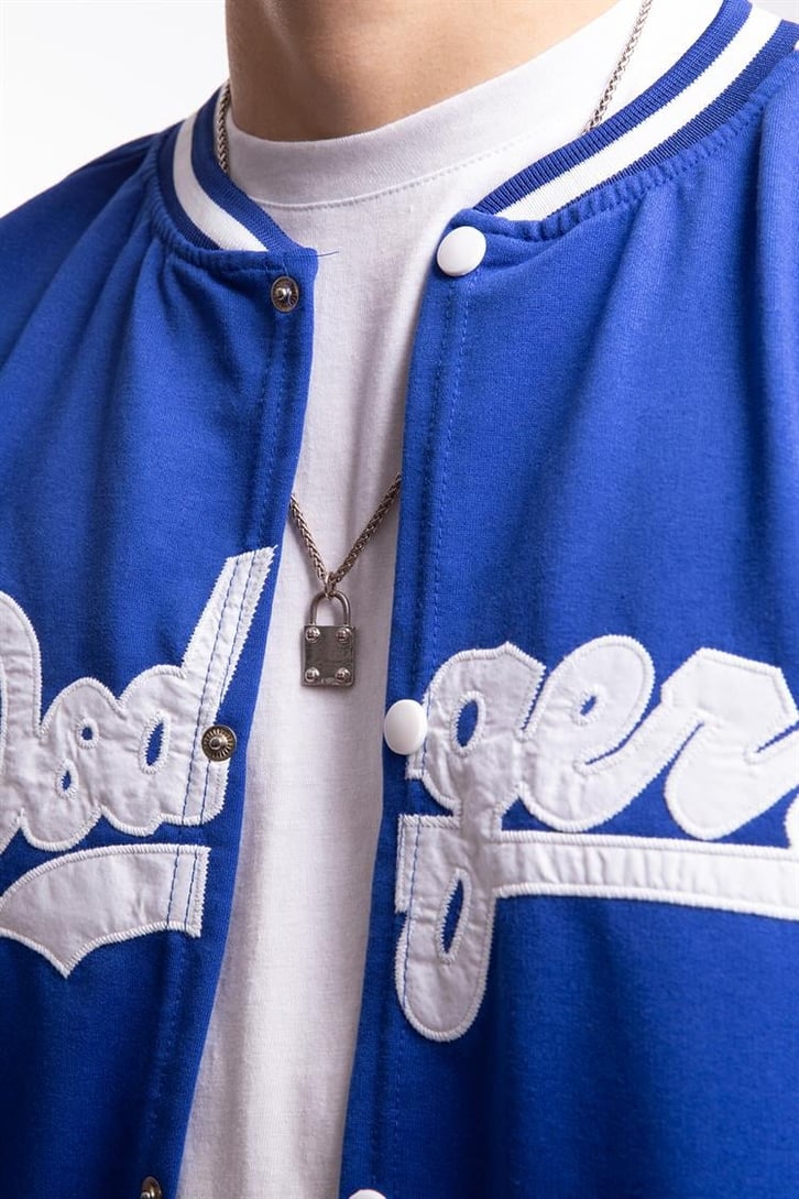 Dodgers Nakışlı Saks Mavi Oversize Forma
