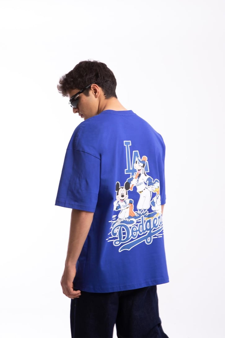 Dodgers Sırt Baskılı Oversize Tshirt