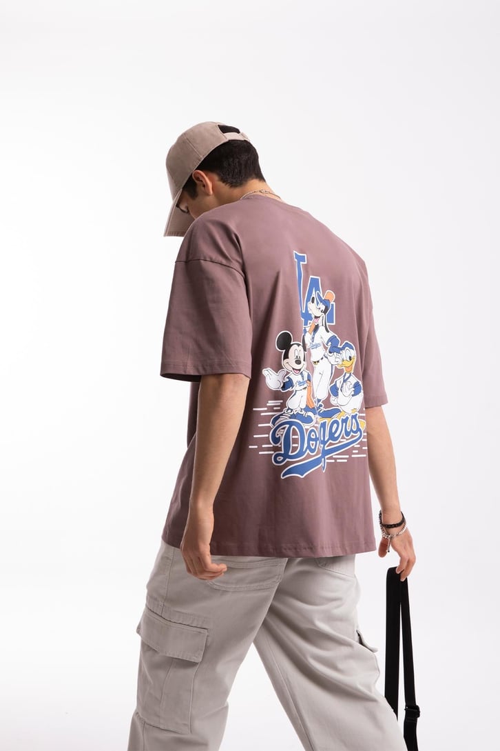 Dodgers Sırt Baskılı Oversize Tshirt