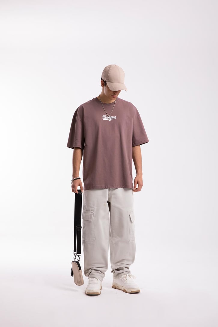 Dodgers Sırt Baskılı Oversize Tshirt