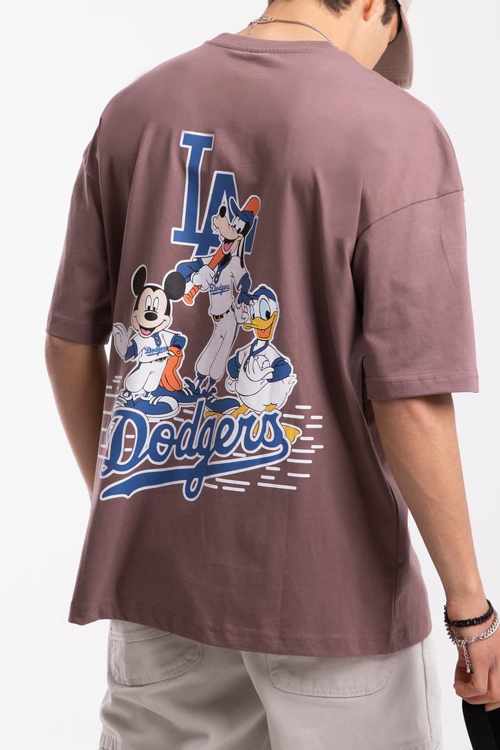Dodgers Sırt Baskılı Oversize Tshirt