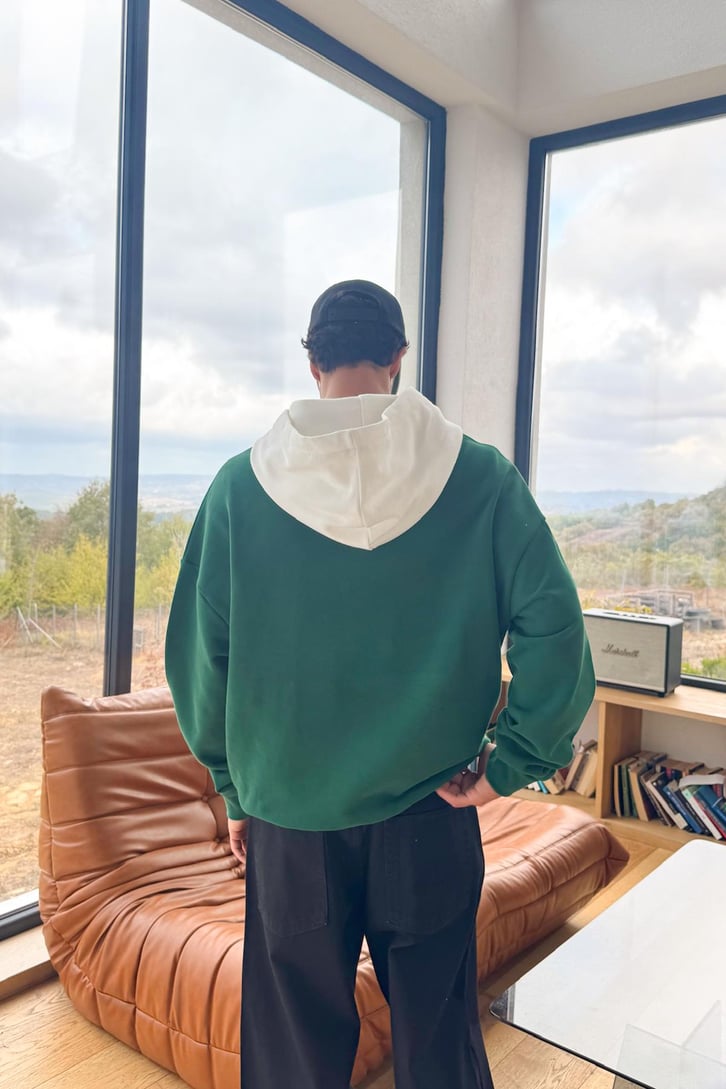 Dont Tuch Baskılı Hoodie