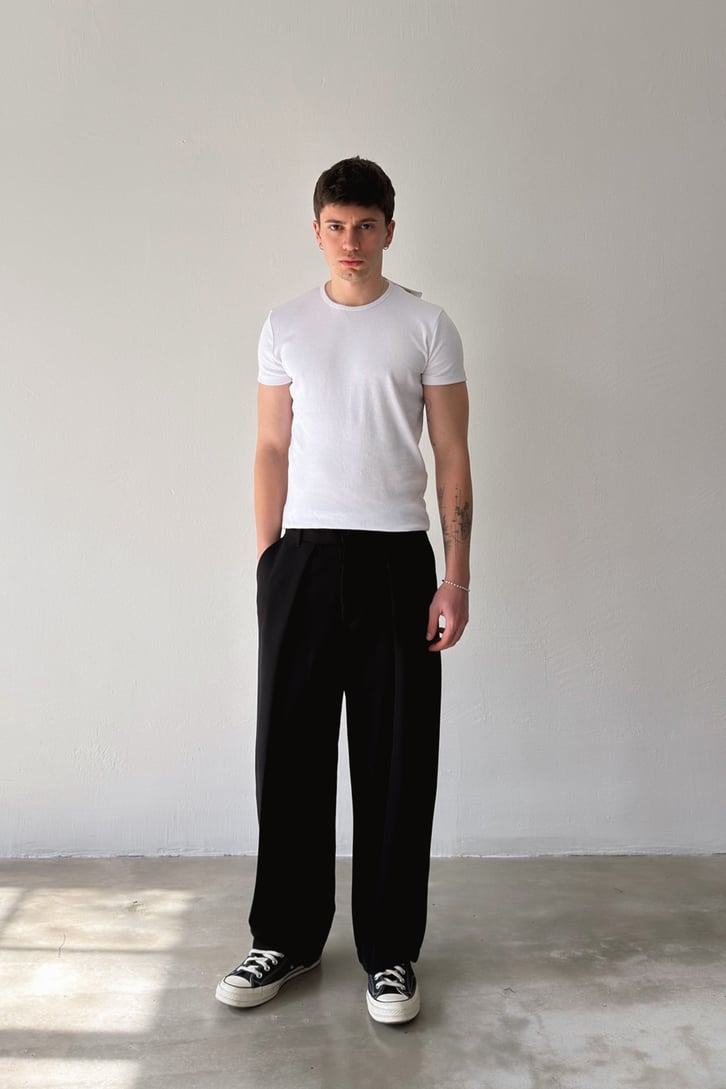 Double Palazzo Pantolon
