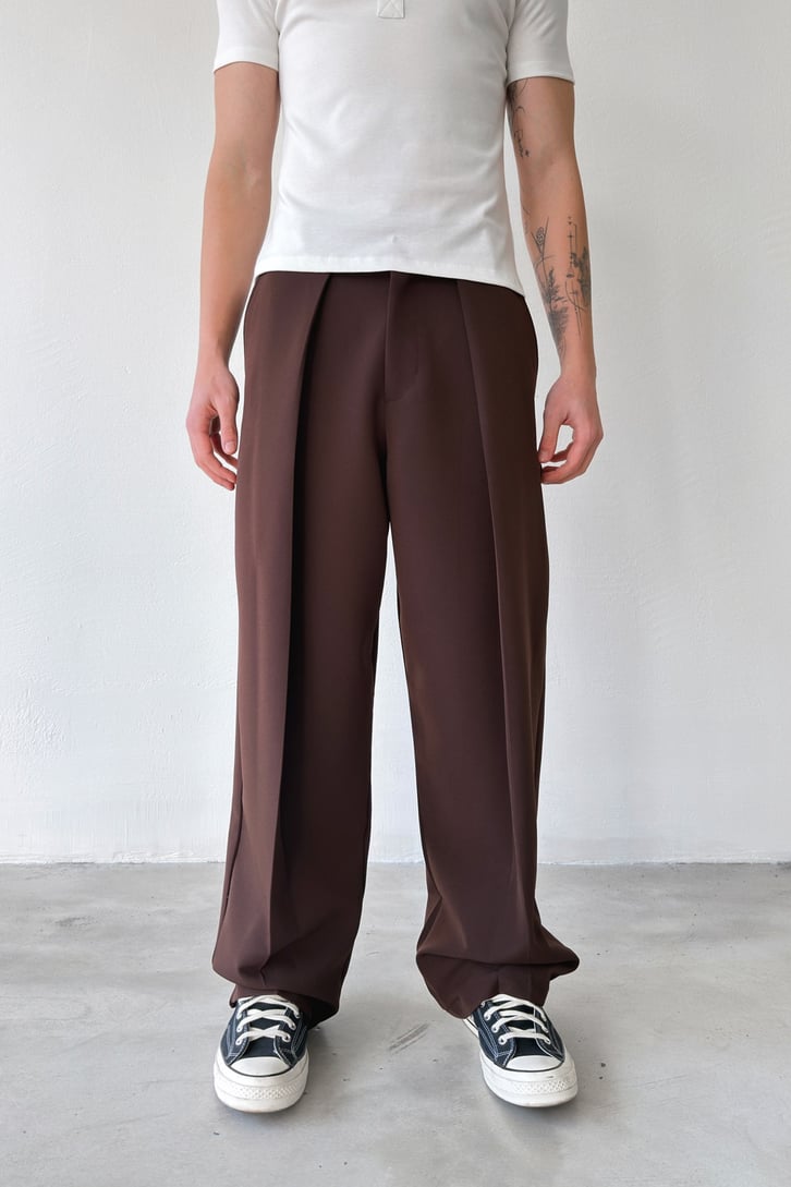 Double Palazzo Pantolon