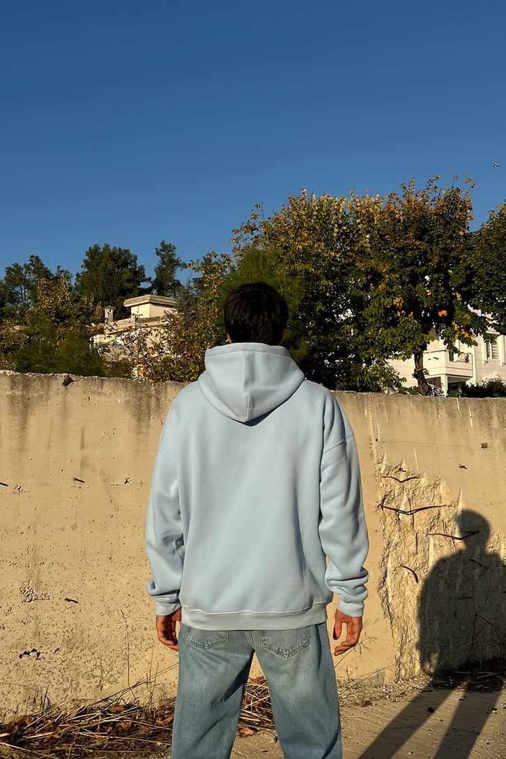 Dropouts Nakışlı Oversize Sweatshirt