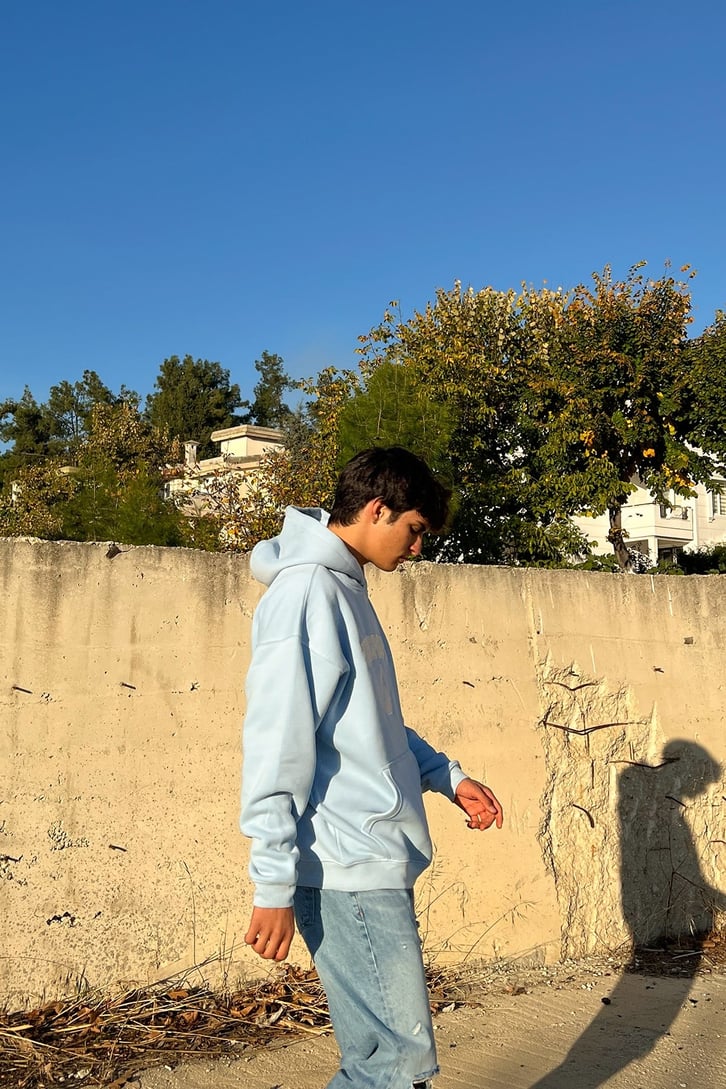 Dropouts Nakışlı Oversize Sweatshirt