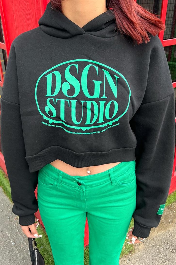 DSGN Studio Baskılı Oversize Sweatshirt
