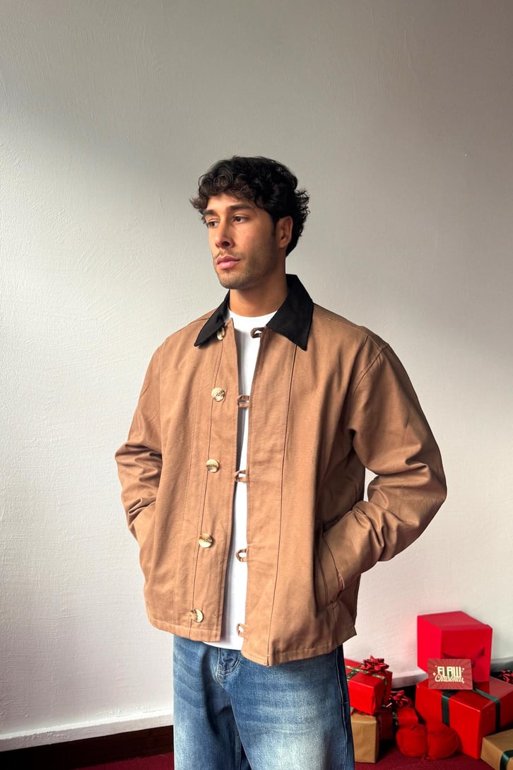 Düğmeli Oversize Ceket