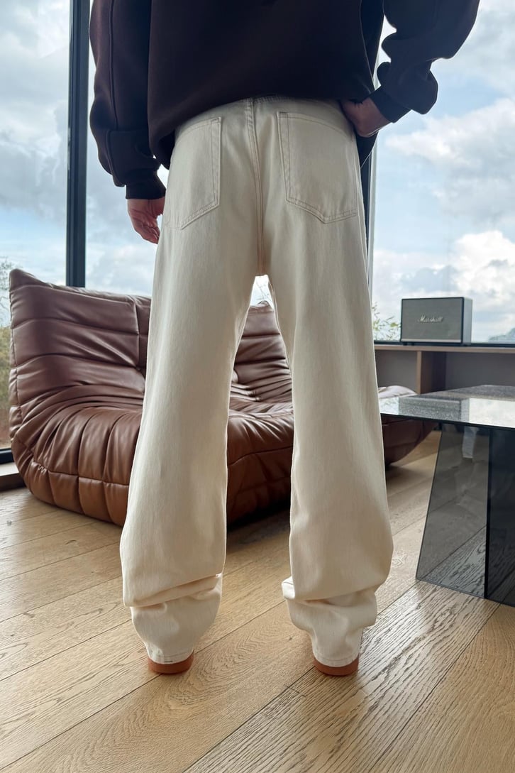 Düğmeli Regular Pantolon