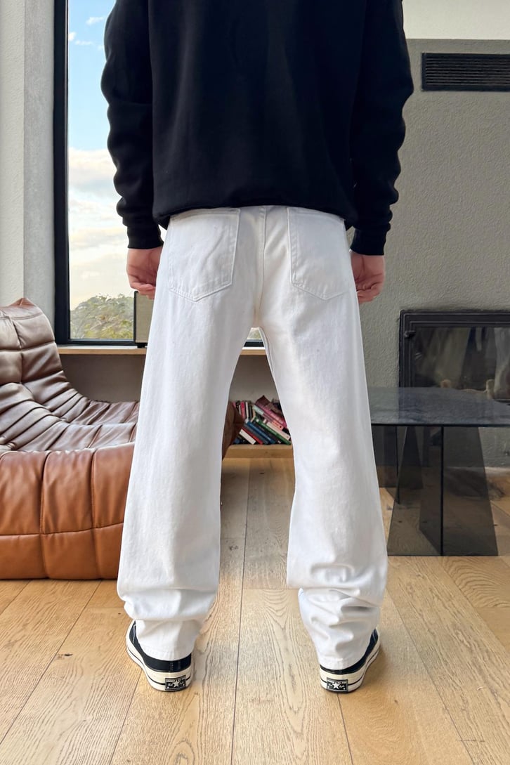 Düğmeli Regular Pantolon