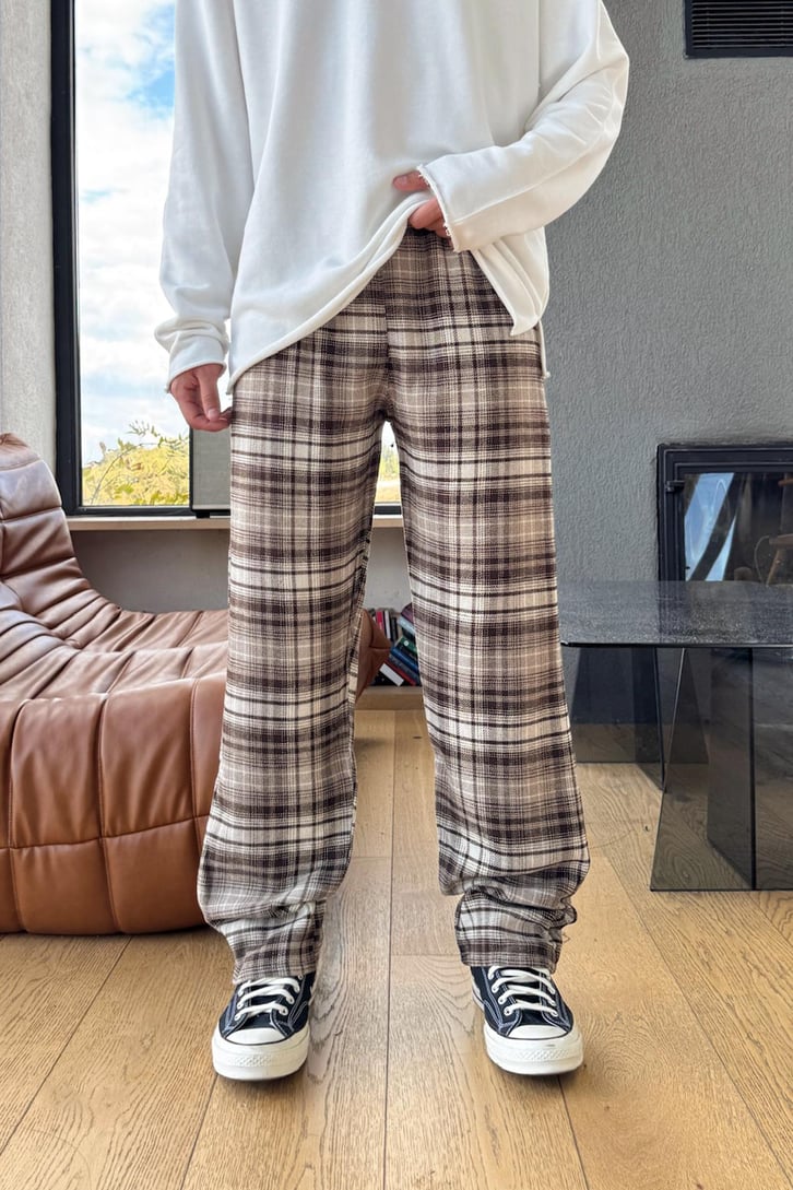 Ekose Model Eşofman Altı