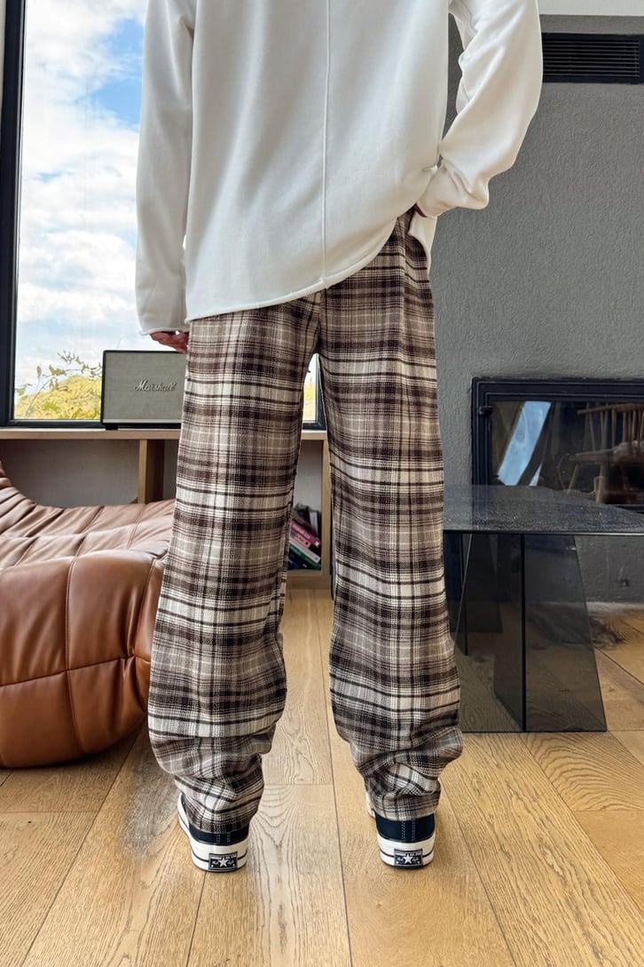 Ekose Model Eşofman Altı