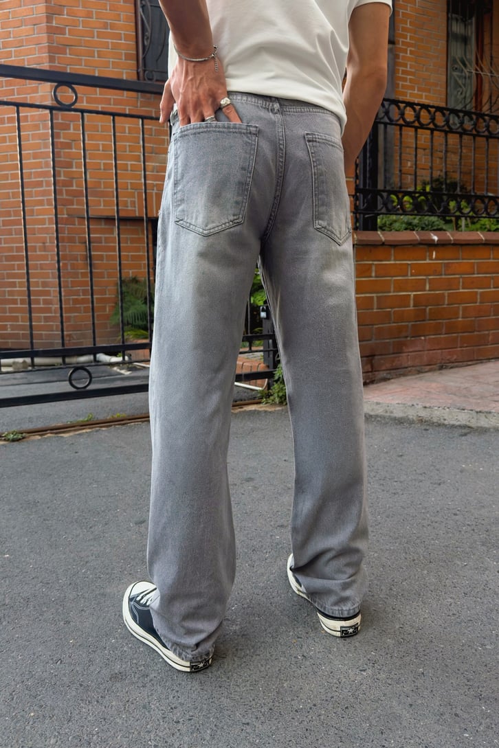Eksitmeli Baggy Fit Jean