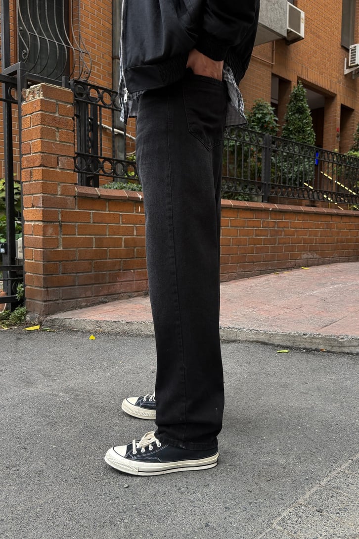 Eksitmeli Baggy Fit Jean
