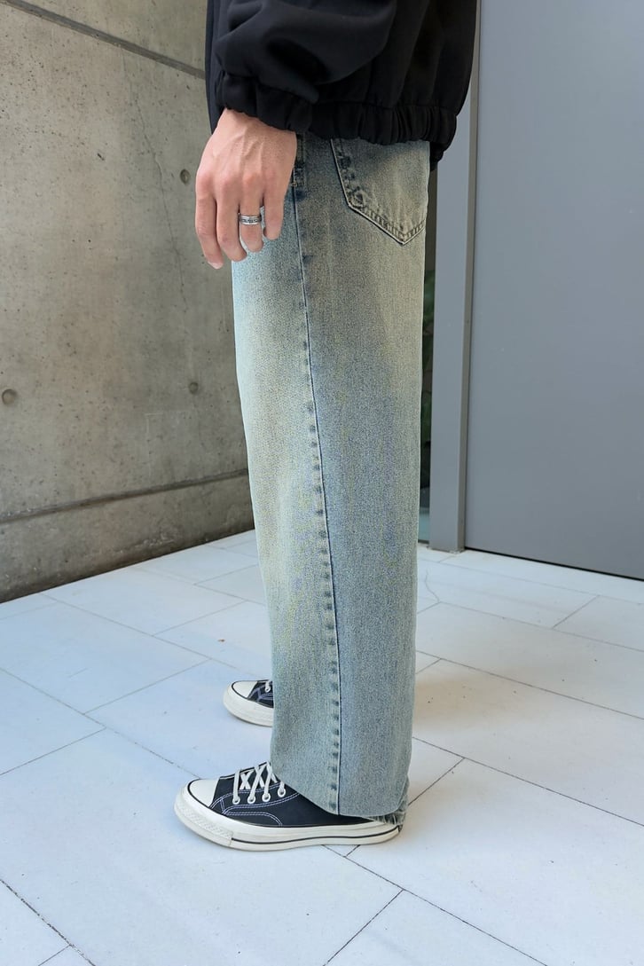 Eksitmeli Baggy Fit Jean