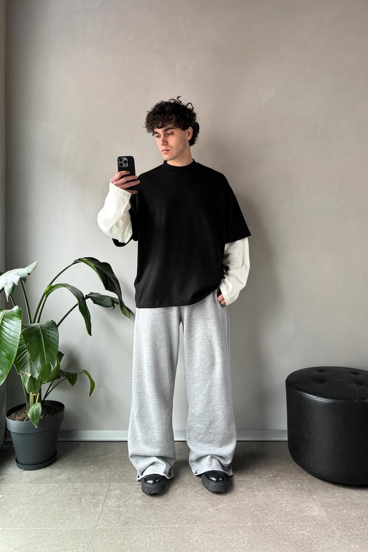 Ekstra Baggy Eşofman Altı