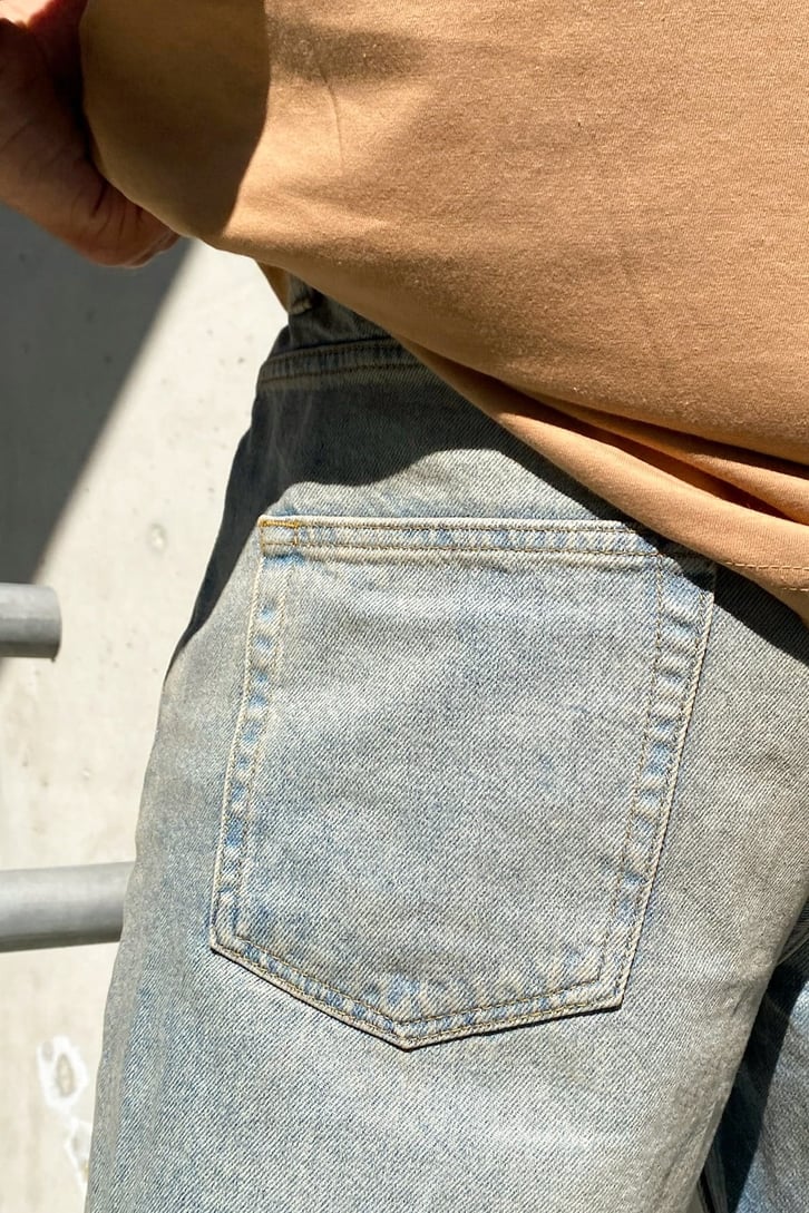 Eskitme Kot Mavisi Regular Fit Jean