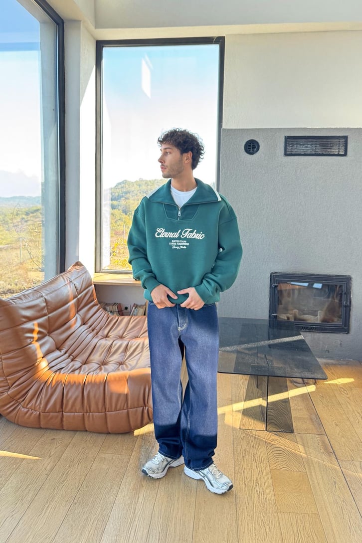 Eternal Nakışlı Sweat