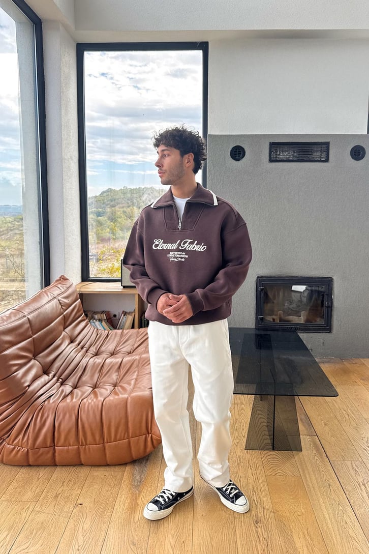 Eternal Nakışlı Sweat