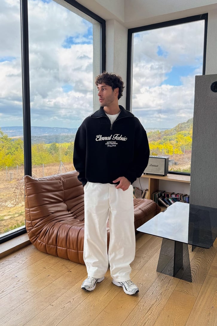 Eternal Nakışlı Sweat