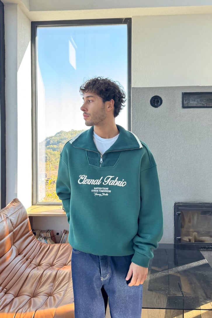Eternal Nakışlı Sweat