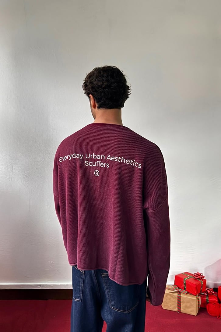 Everyday Baskılı Crop Sweatshirt