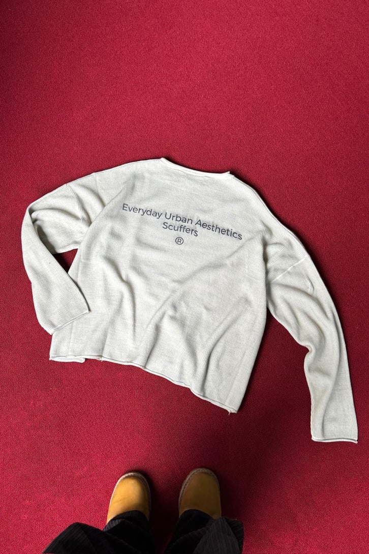 Everyday Baskılı Crop Sweatshirt