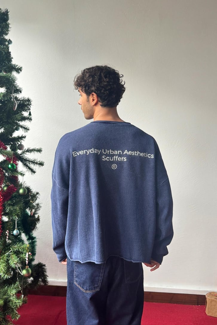 Everyday Baskılı Crop Sweatshirt