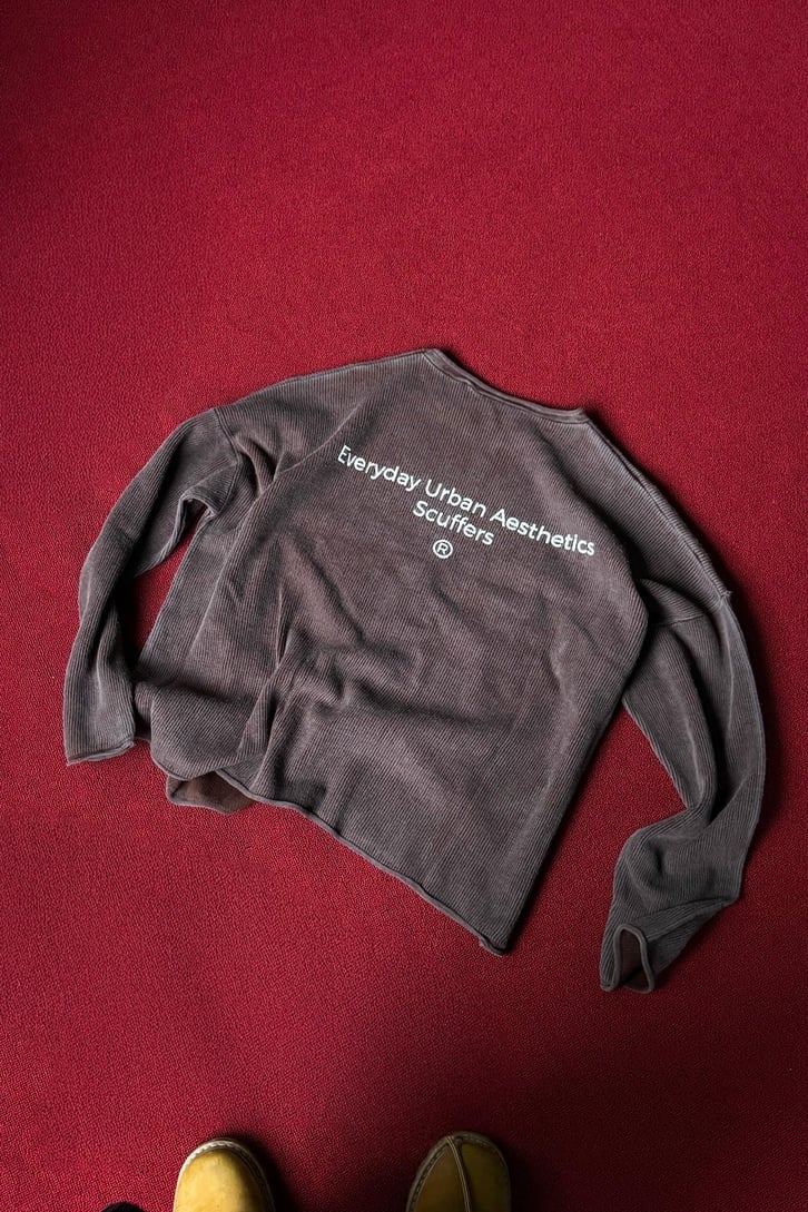 Everyday Baskılı Crop Sweatshirt