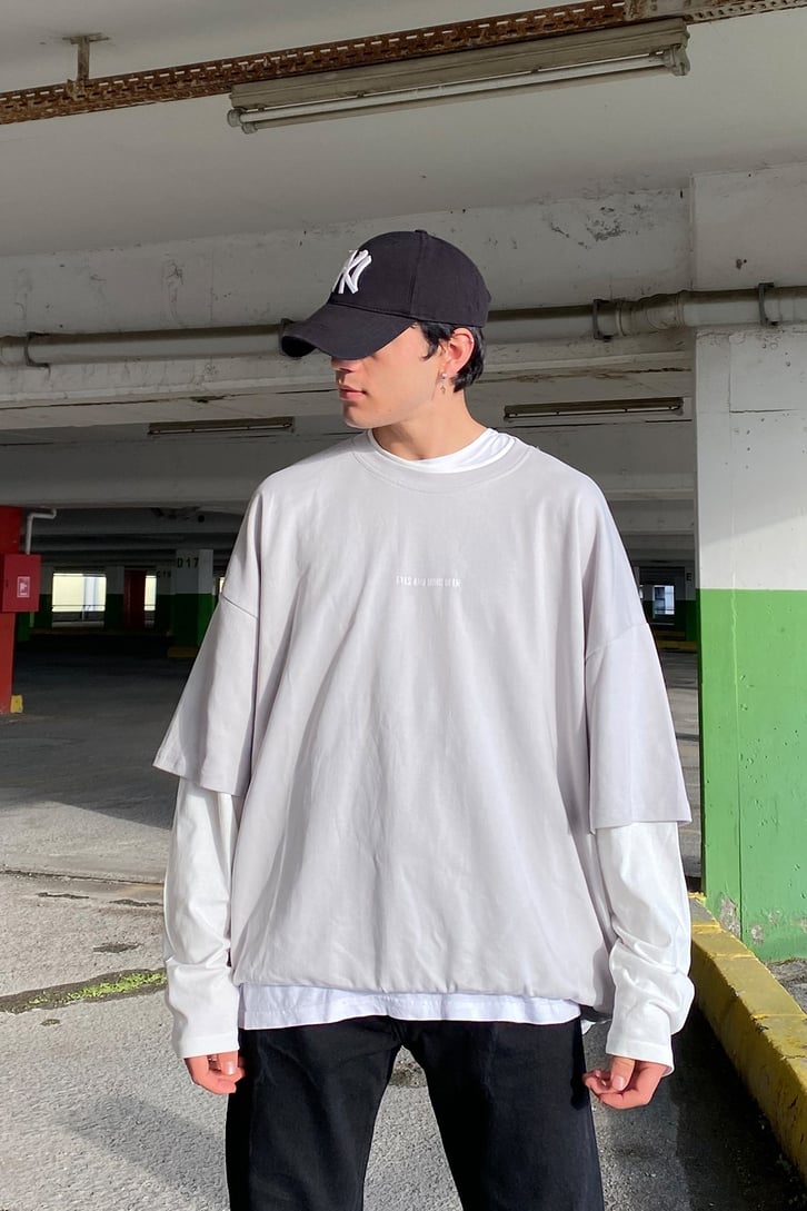 Eyes and Mind Open Super Oversize Premium Sweatshirt