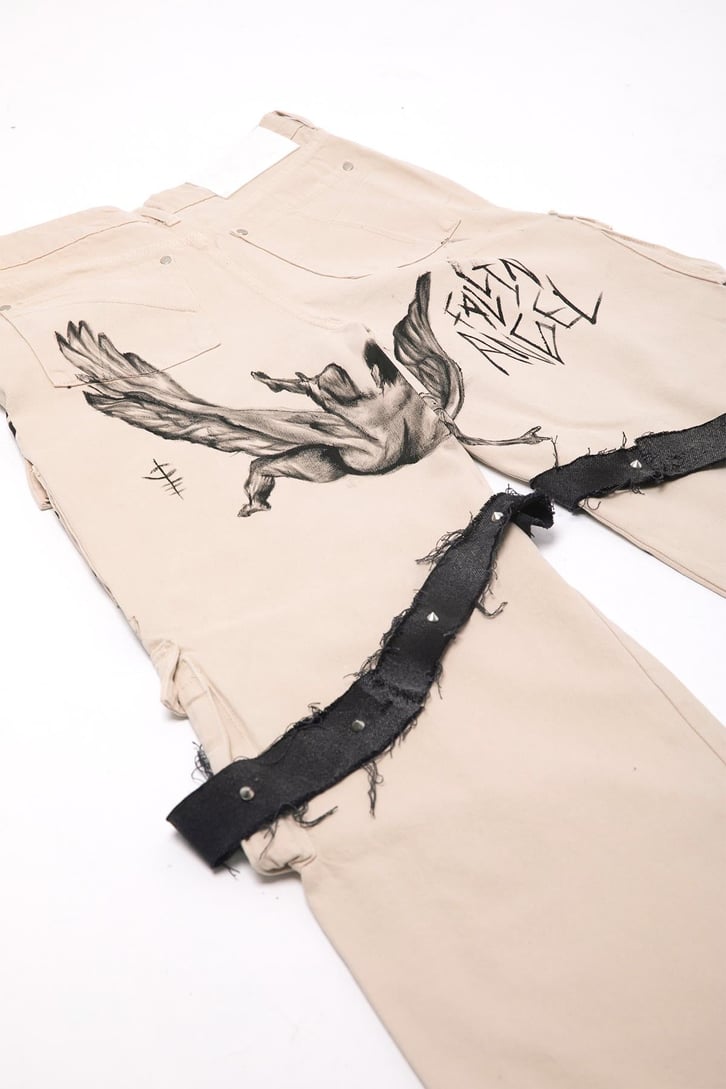 Falling Angel Custom Women Pants