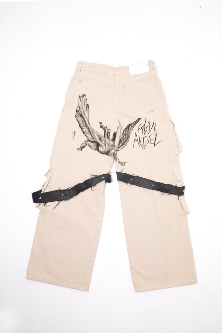Falling Angel Custom Women Pants