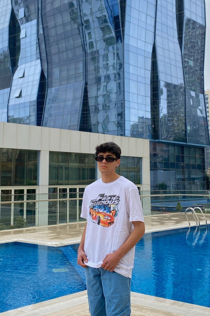 FF Supra Printed Oversize Tshirt