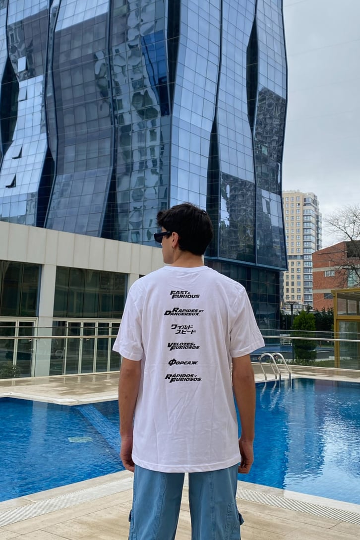 FF Supra Printed Oversize Tshirt