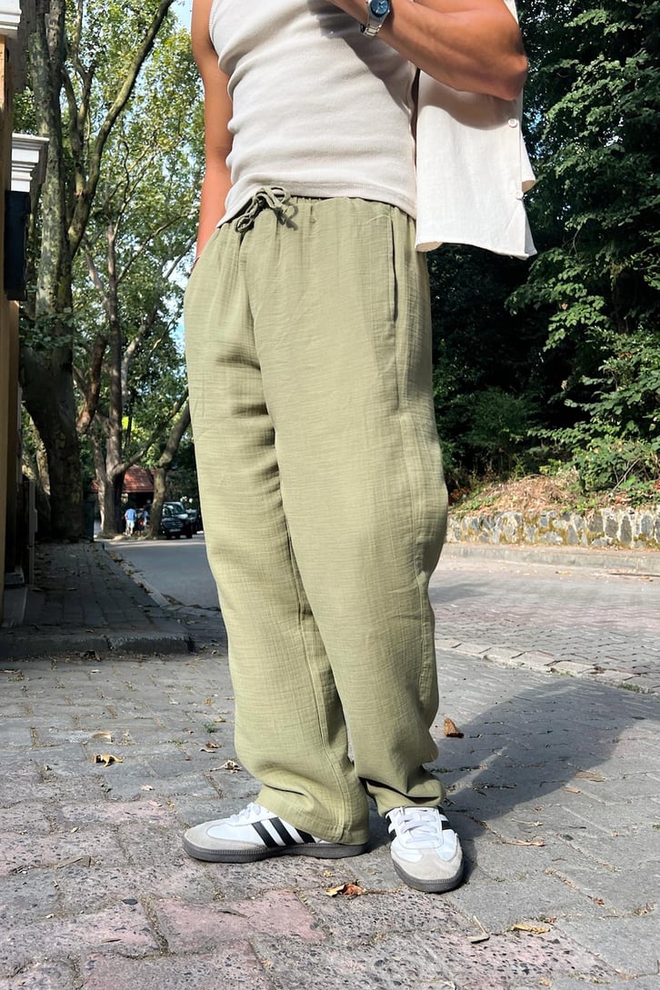 Finest Basic Müslin Pantolon