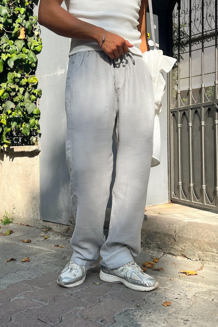 Finest Basic Müslin Pantolon