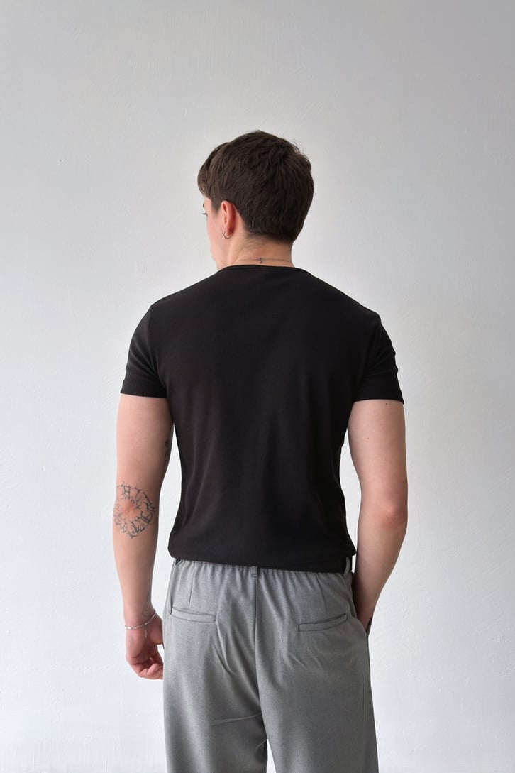 Fitilli Basic Tişört