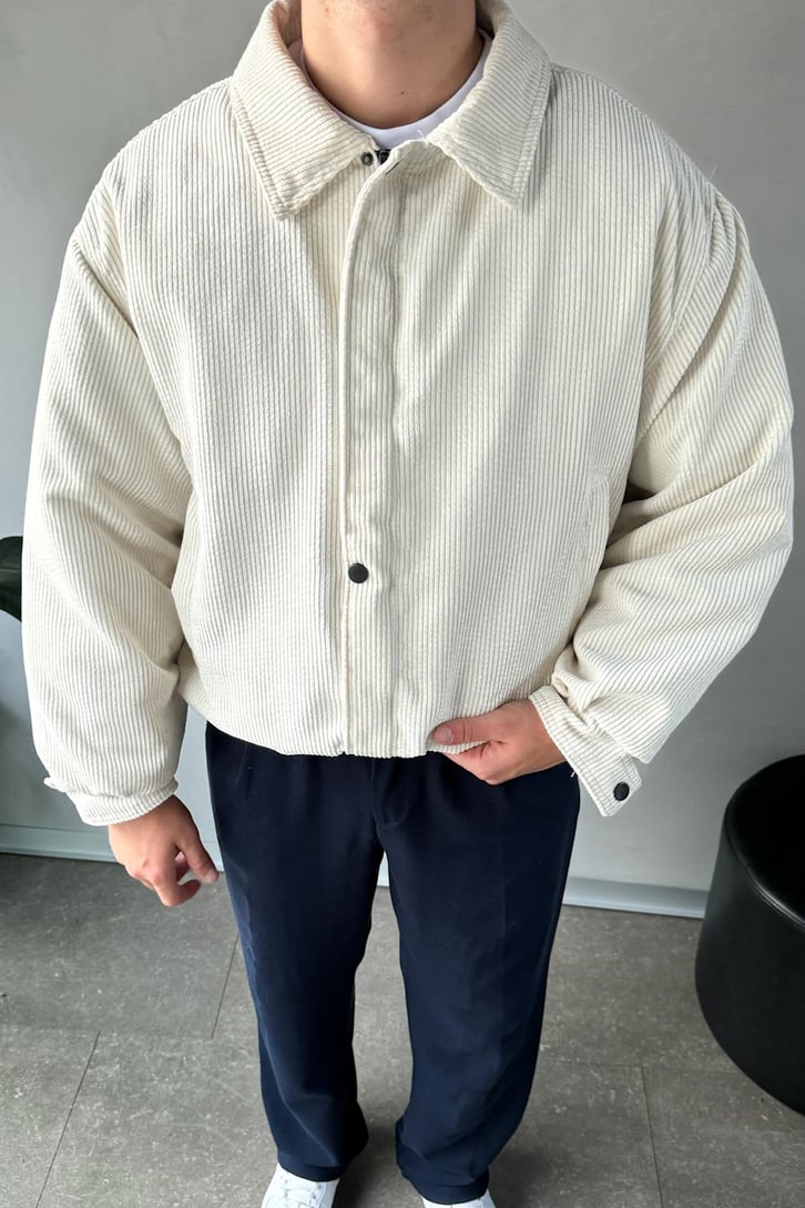 Fitilli Kadife Bomber Mont