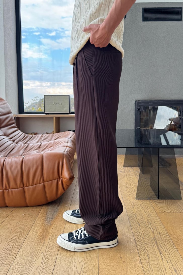 Fitilli Kumaş Pantolon
