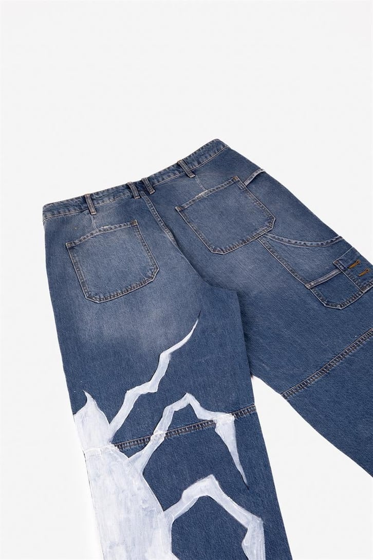 Flaming Skull Custom Pants