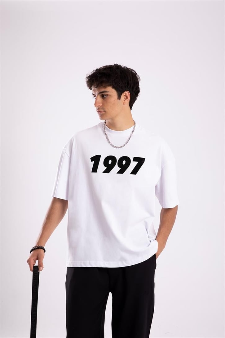 Flaw Atelier 1997 Printed  Oversize Tshirt