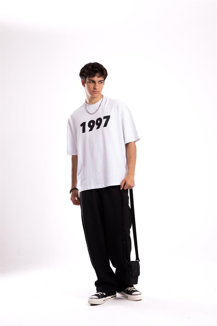 Flaw Atelier 1997 Printed  Oversize Tshirt