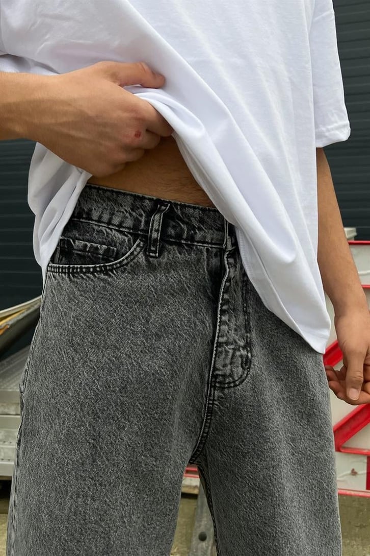 Flaw Atelier Basic Acid Wash Baggy Jean