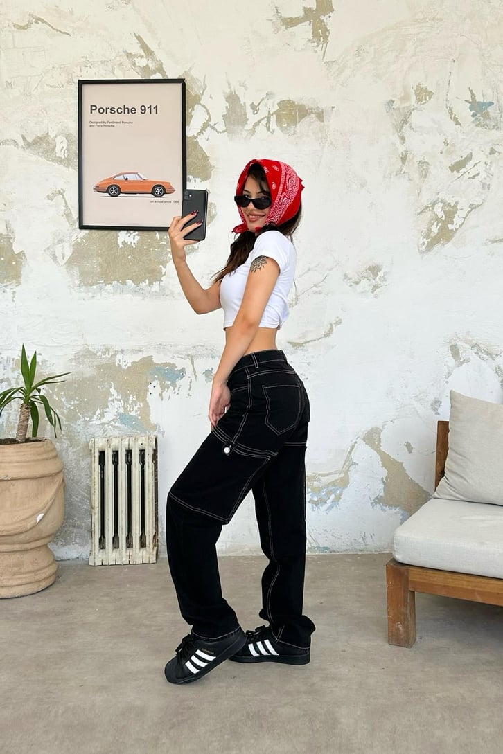 Flaw Atelier Basic Beyaz Crop