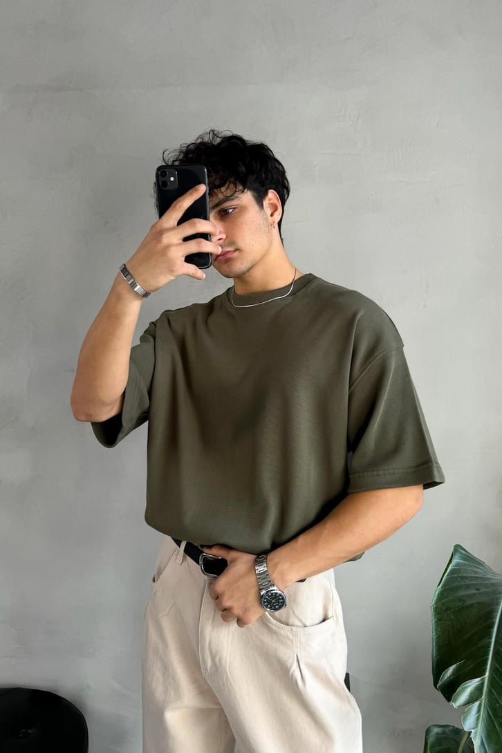 Flaw Atelier Basic Oversize Tişört