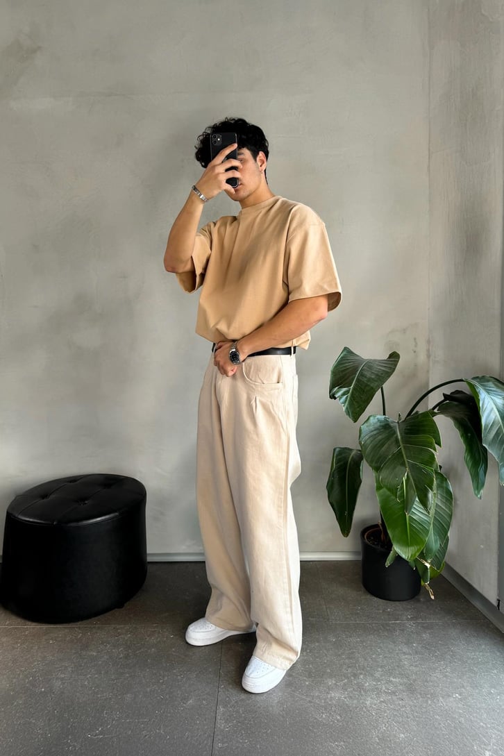 Flaw Atelier Basic Oversize Tişört