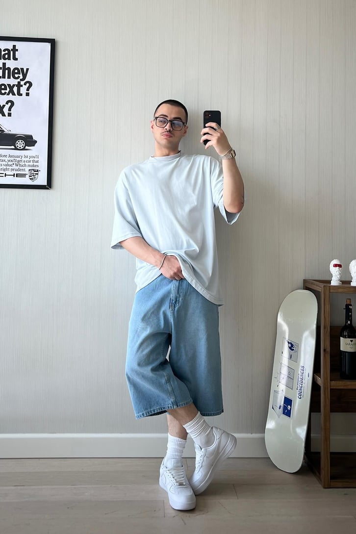 Flaw Atelier Basic Oversize Tişört